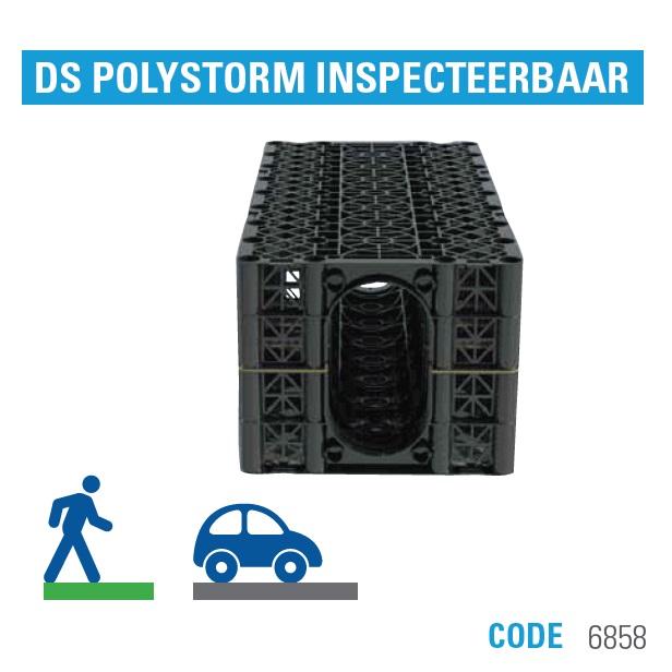 DS POLYSTORM CRATE INSPECTABLE 100x50x40