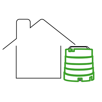 Double-walled Heating Oil Tanks Aboveground